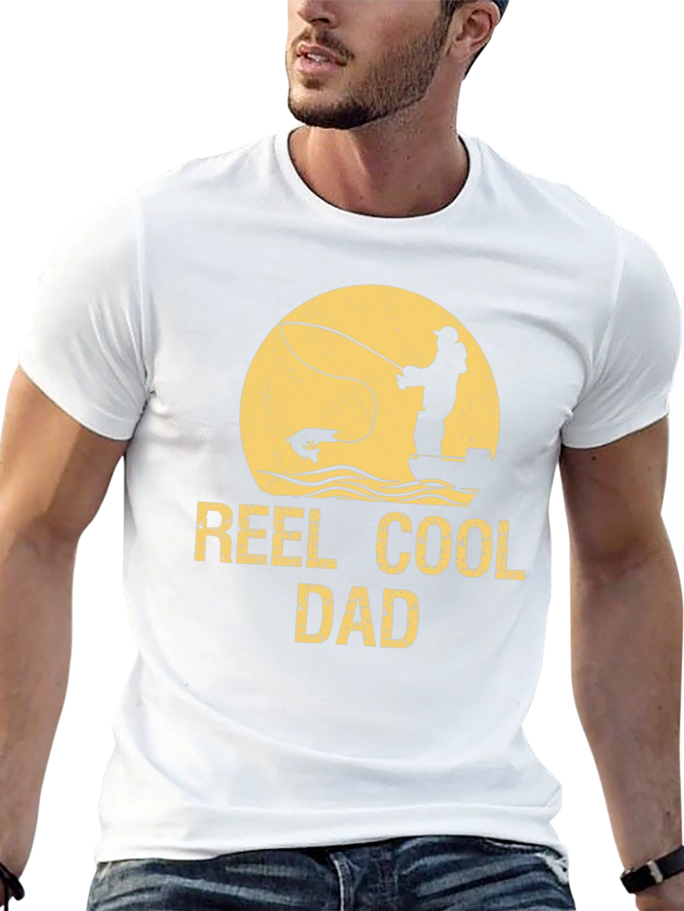 Reel Cool Dad Fishing T-Shirt - Fathers Day Gift