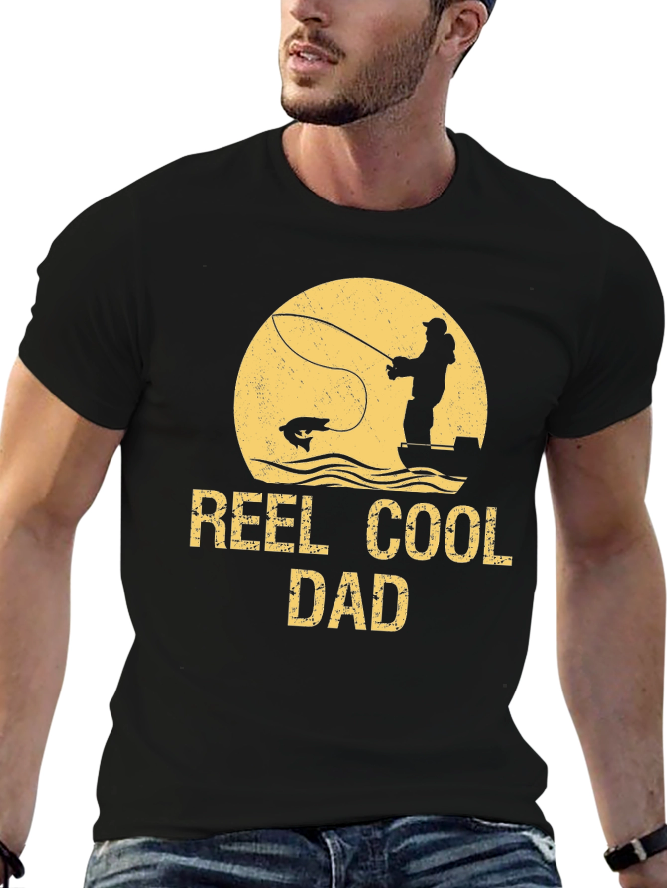 Reel Cool Dad Fishing T-Shirt - Fathers Day Gift