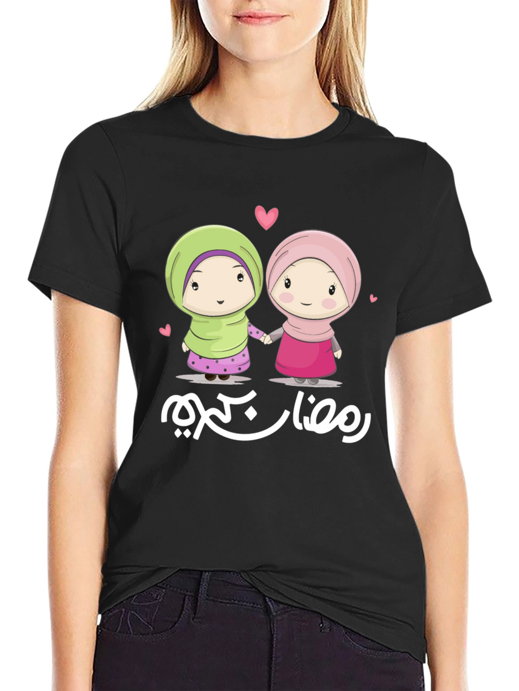 Ramadan Kareem Girls Tee - Celebrate with Style!