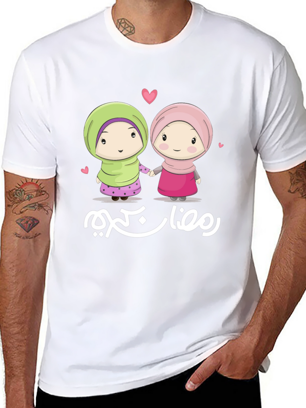 Ramadan Kareem Girls Tee - Celebrate with Style!