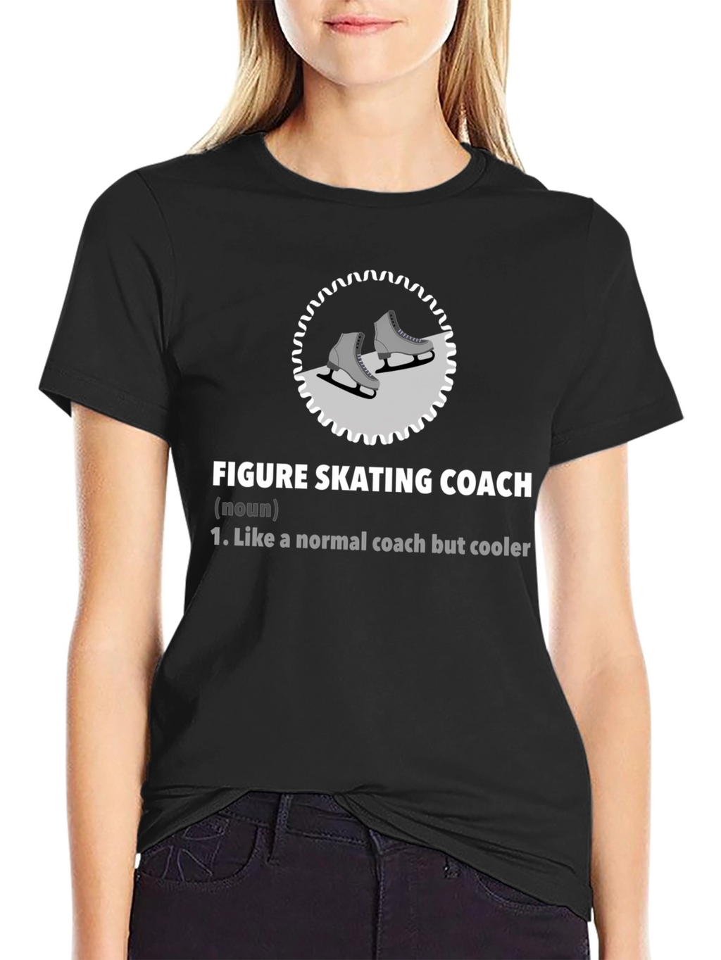 Figure Skating Coach T-Shirt: Cool Coach Definition