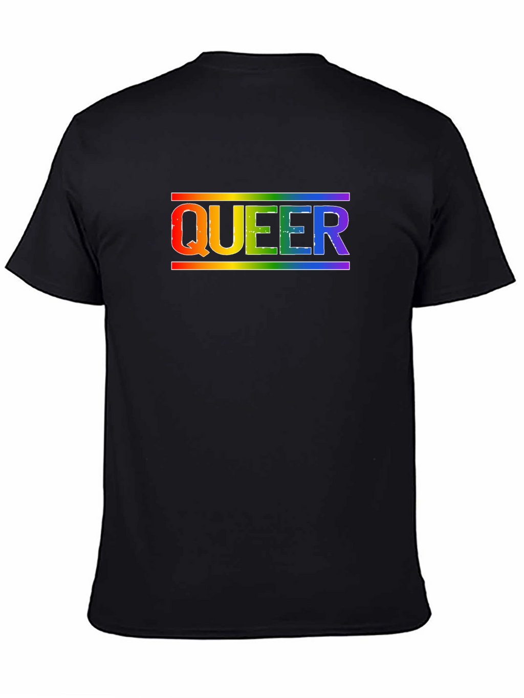 Queer Pride Rainbow T-Shirt LGBTQ+ Ally