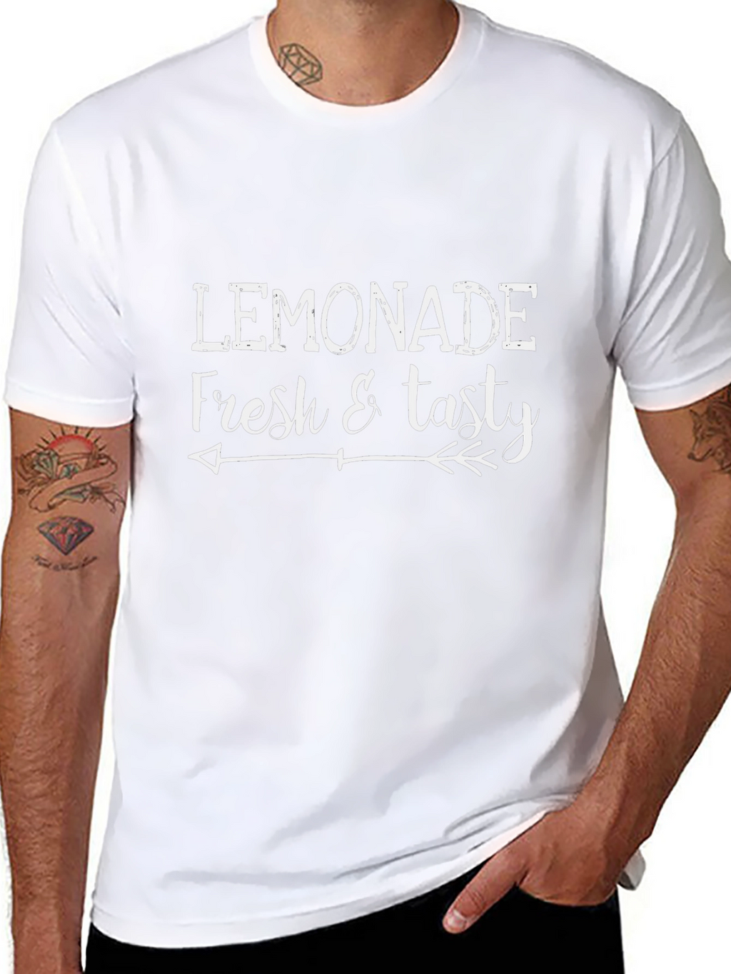 Lemonade Fresh & Tasty Graphic T-Shirt