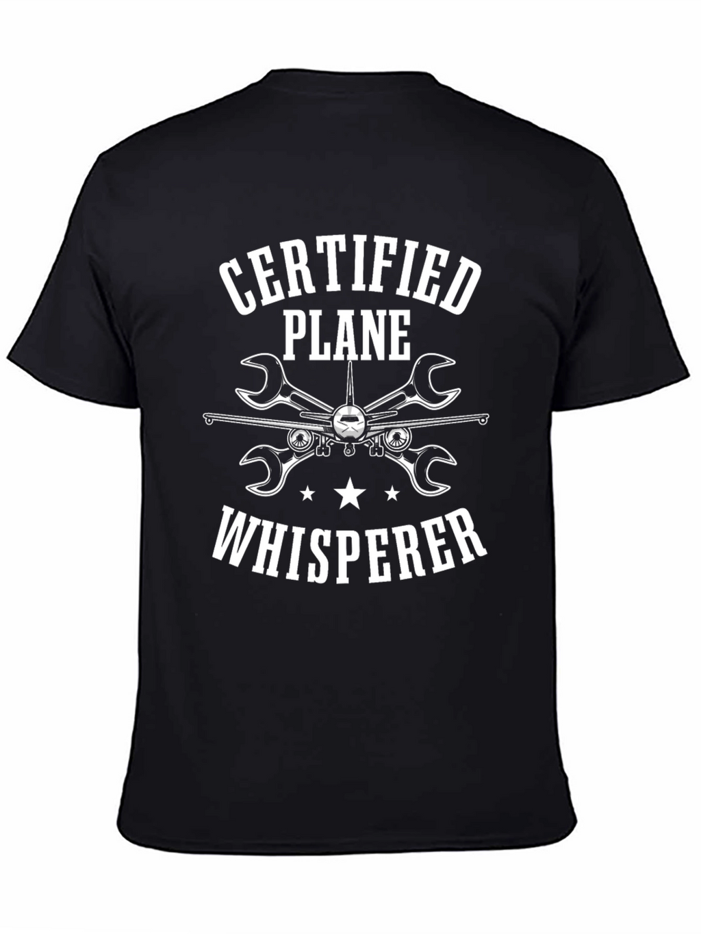 Certified Plane Whisperer Graphic T-Shirt