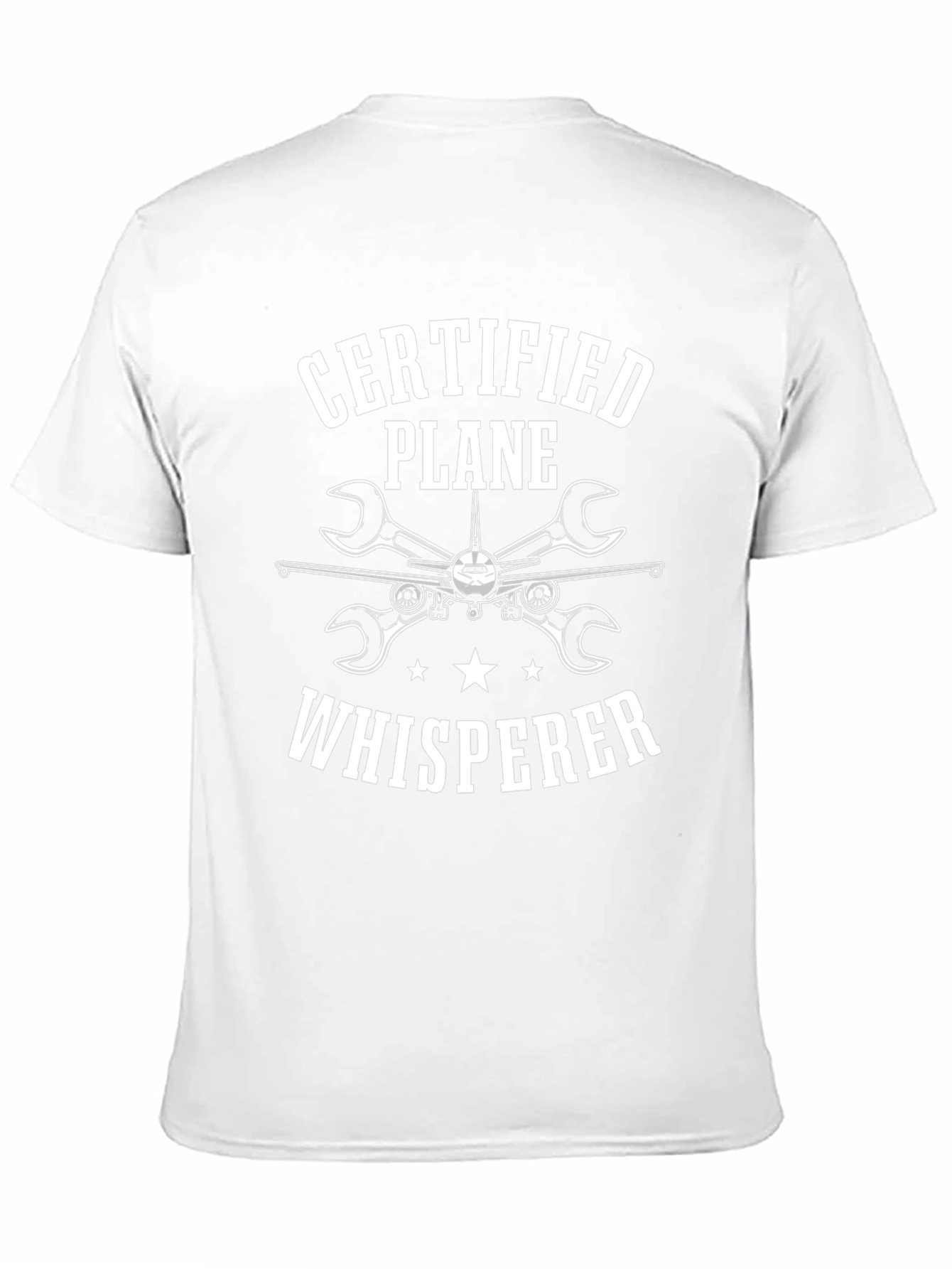 Certified Plane Whisperer Graphic T-Shirt