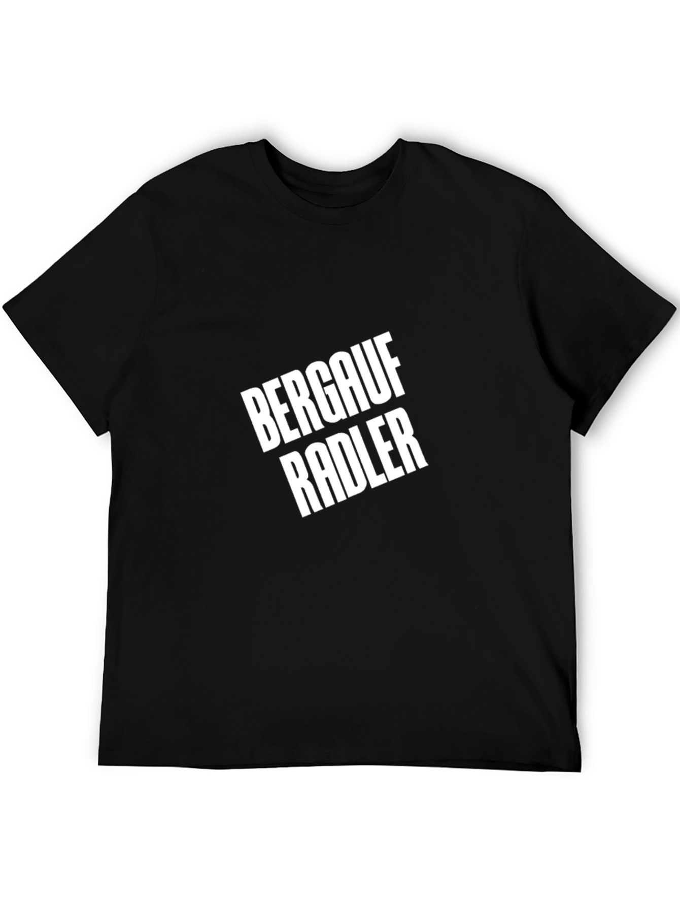 Berglauf Radler Graphic Tee - Black Casual T-Shirt