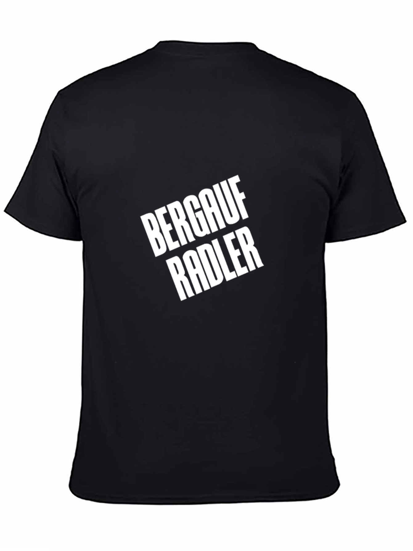 Berglauf Radler Graphic Tee - Black Casual T-Shirt