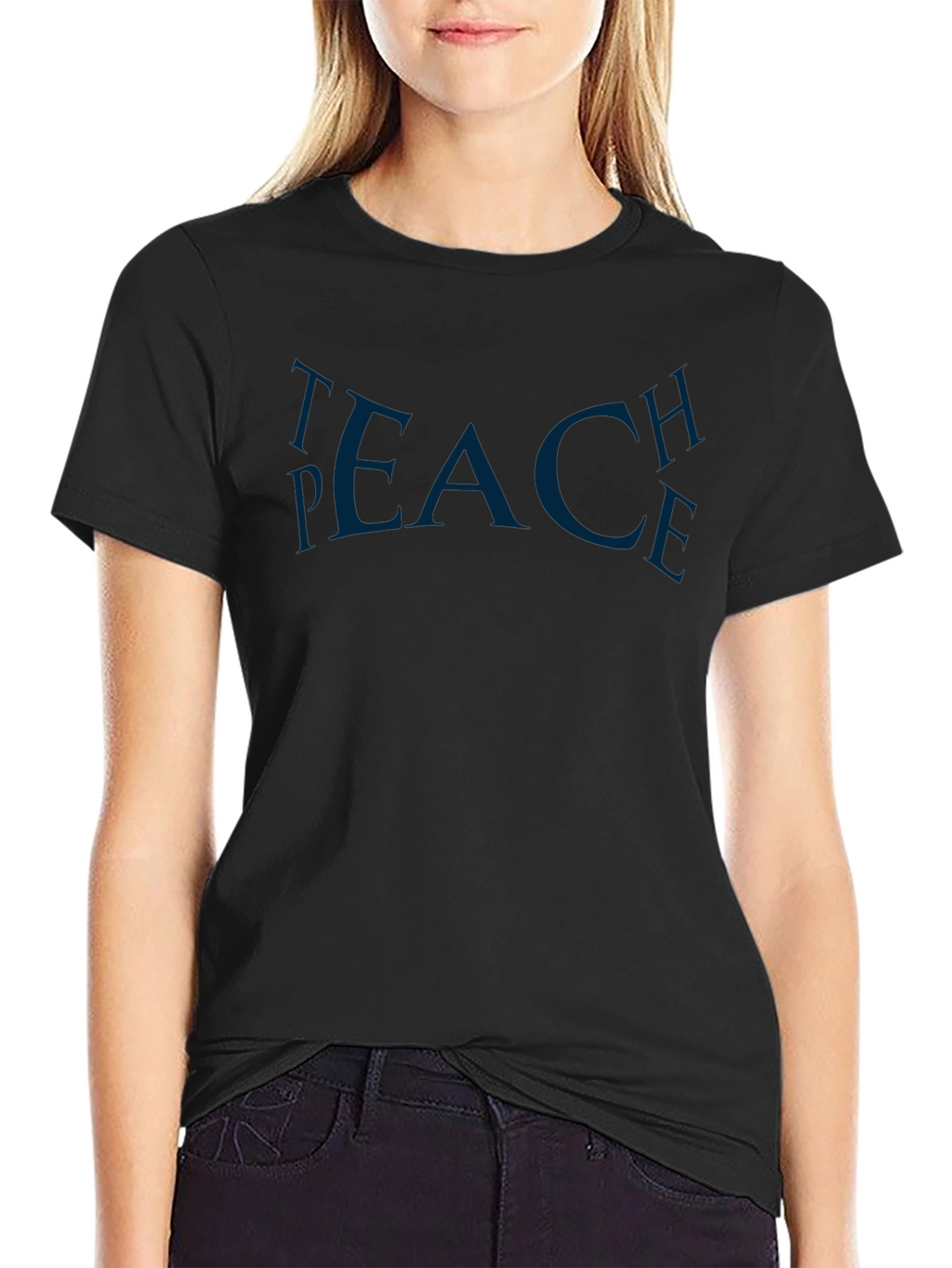 Teach Peace Graphic T-Shirt