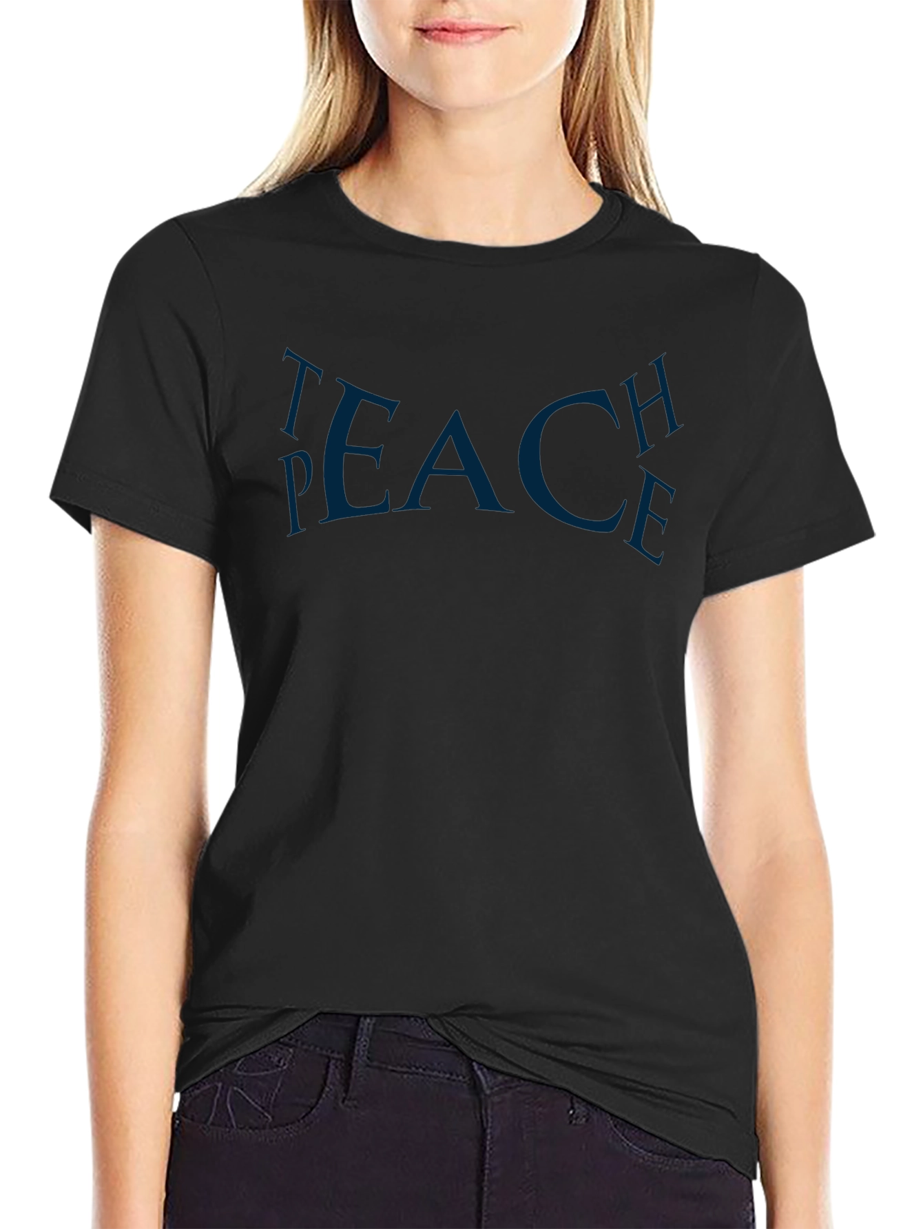 Teach Peace Graphic T-Shirt