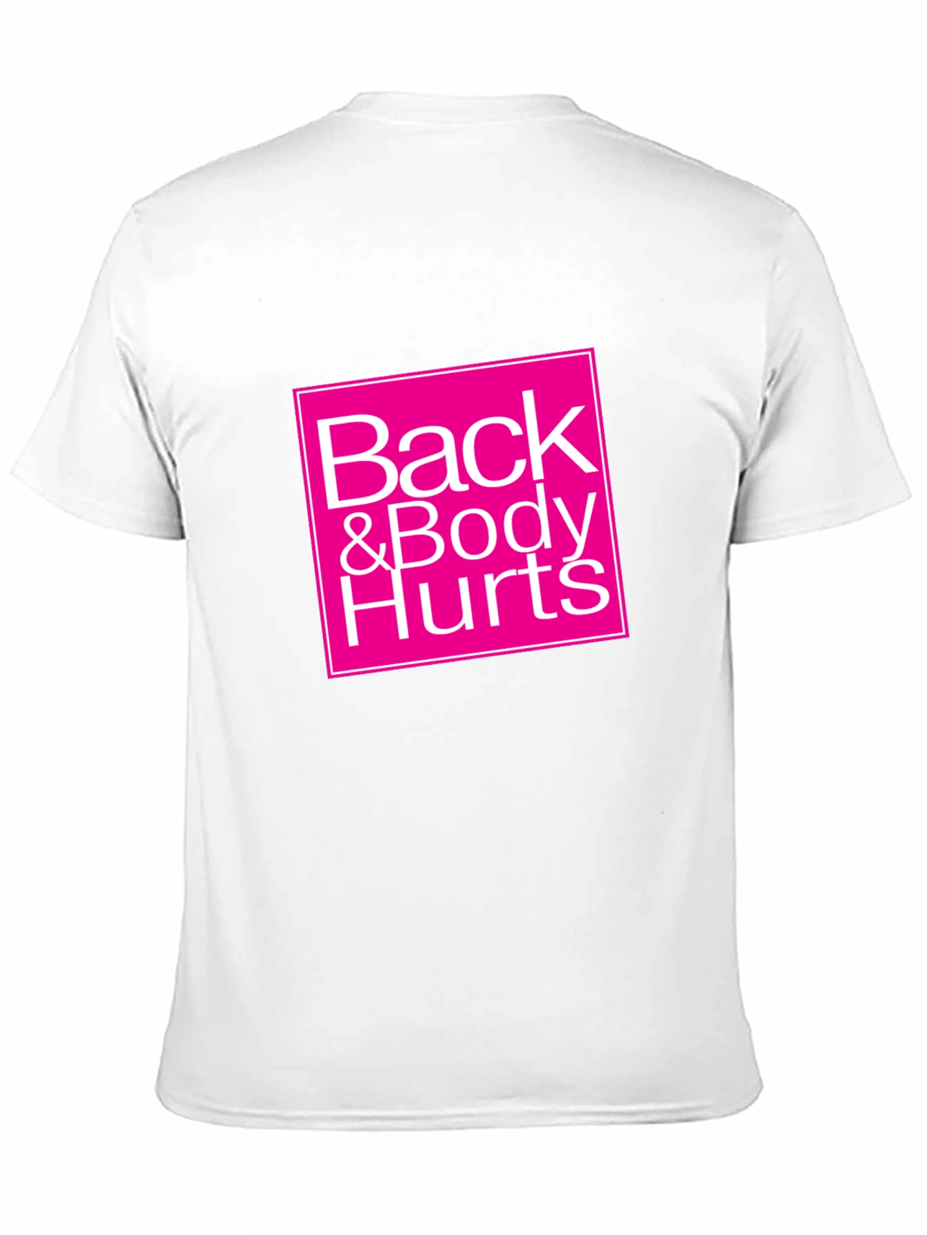 Back & Body Hurts Graphic Tee - Black