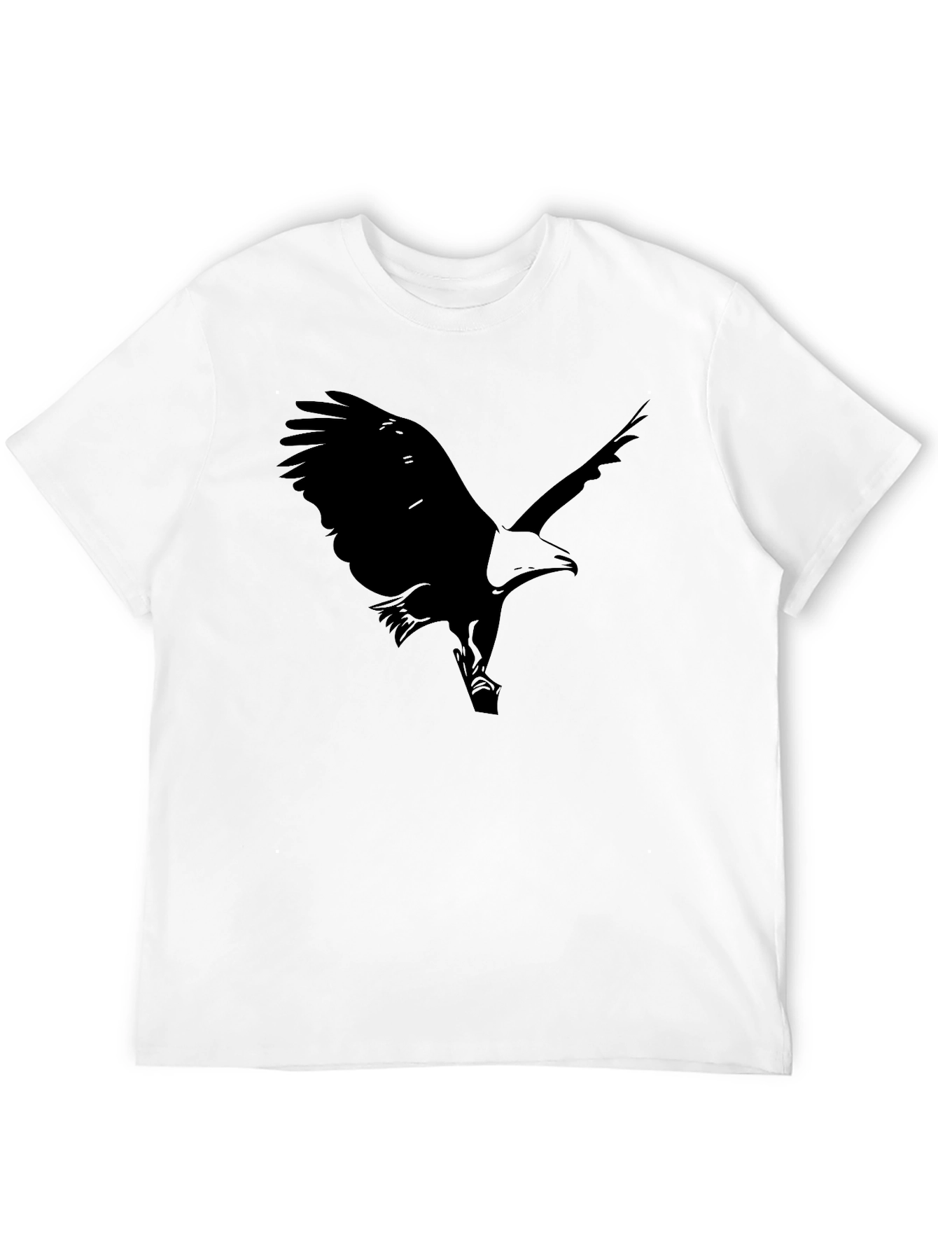 Black Eagle Graphic Tee - Stylish Menswear