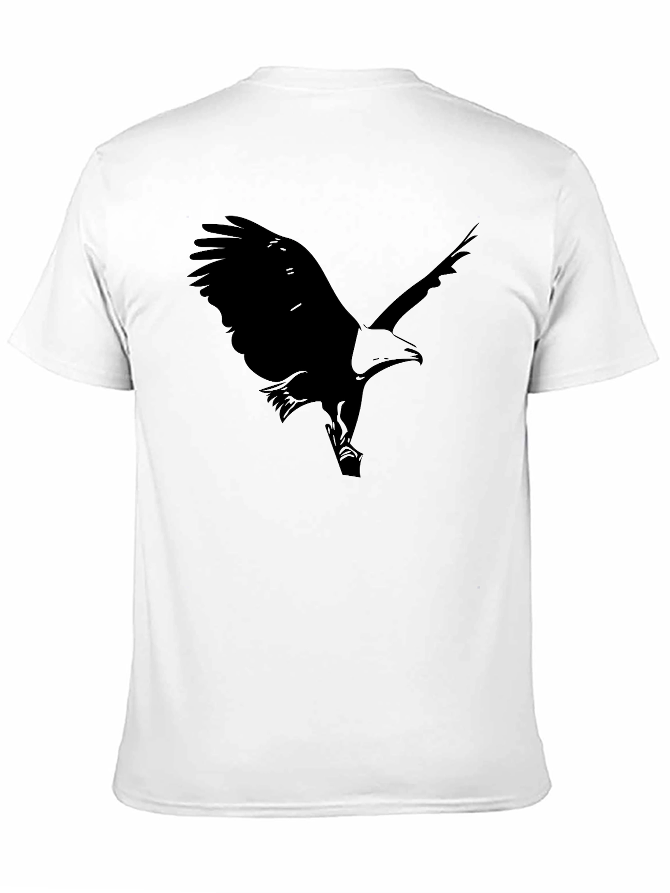 Black Eagle Graphic Tee - Stylish Menswear