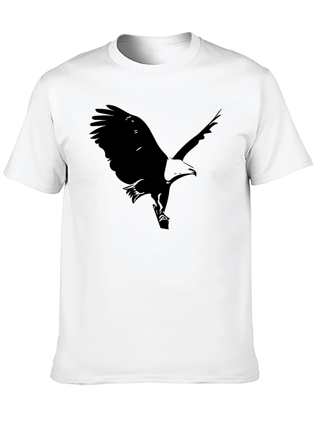 Black Eagle Graphic Tee - Stylish Menswear