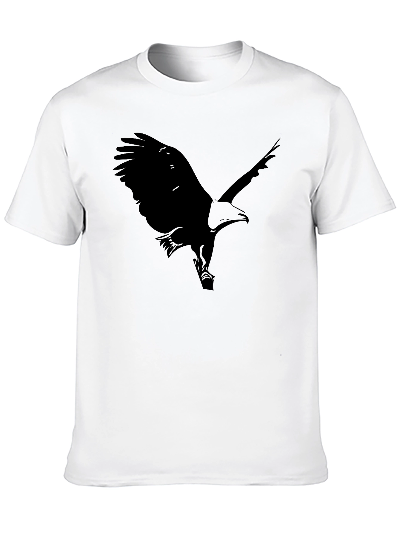 Black Eagle Graphic Tee - Stylish Menswear