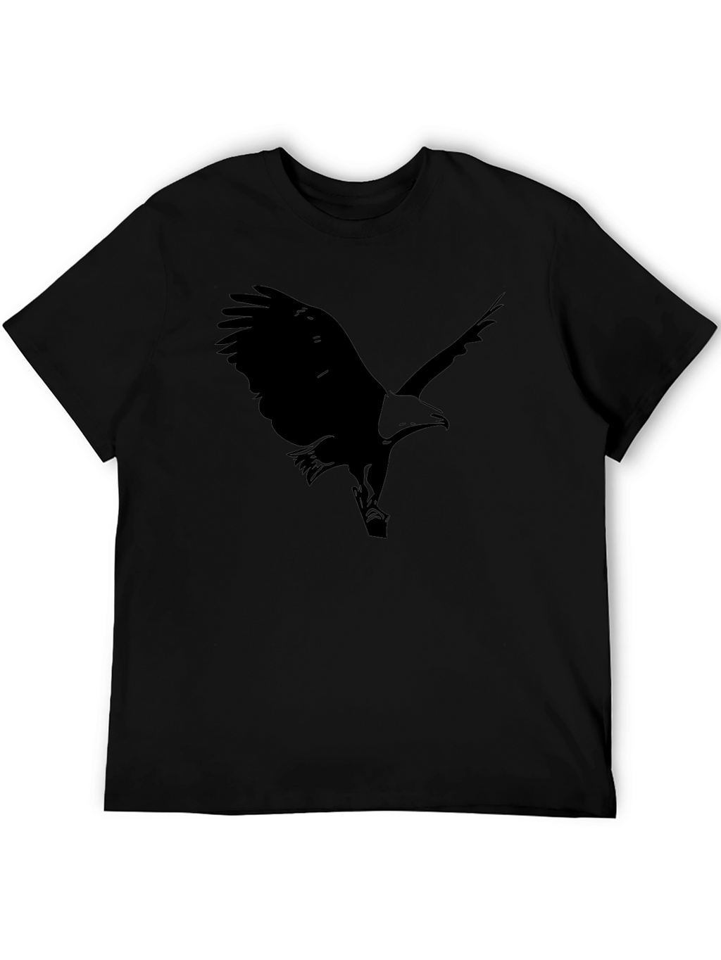 Black Eagle Graphic Tee - Stylish Menswear