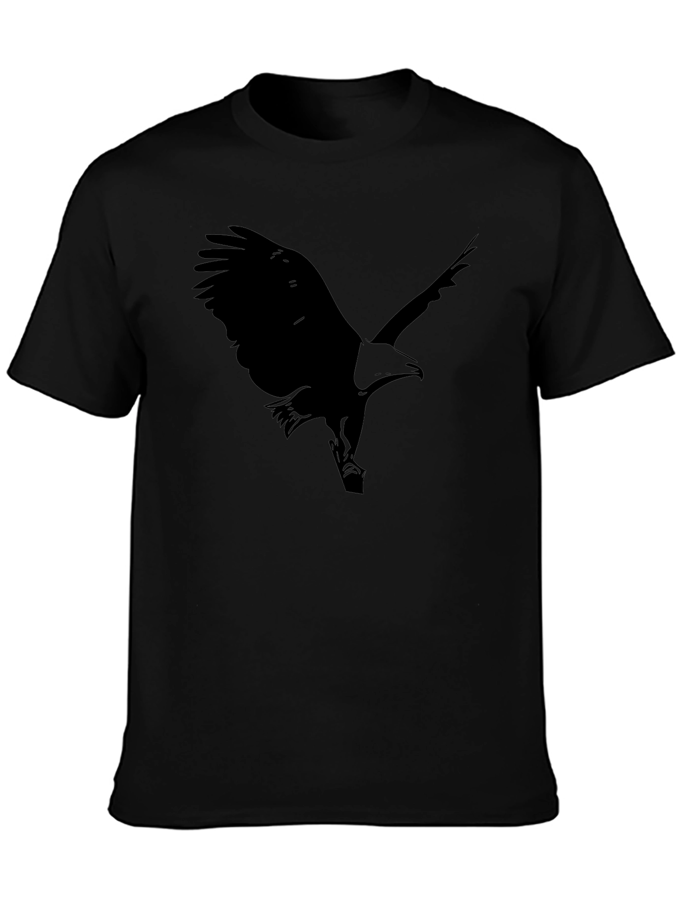 Black Eagle Graphic Tee - Stylish Menswear