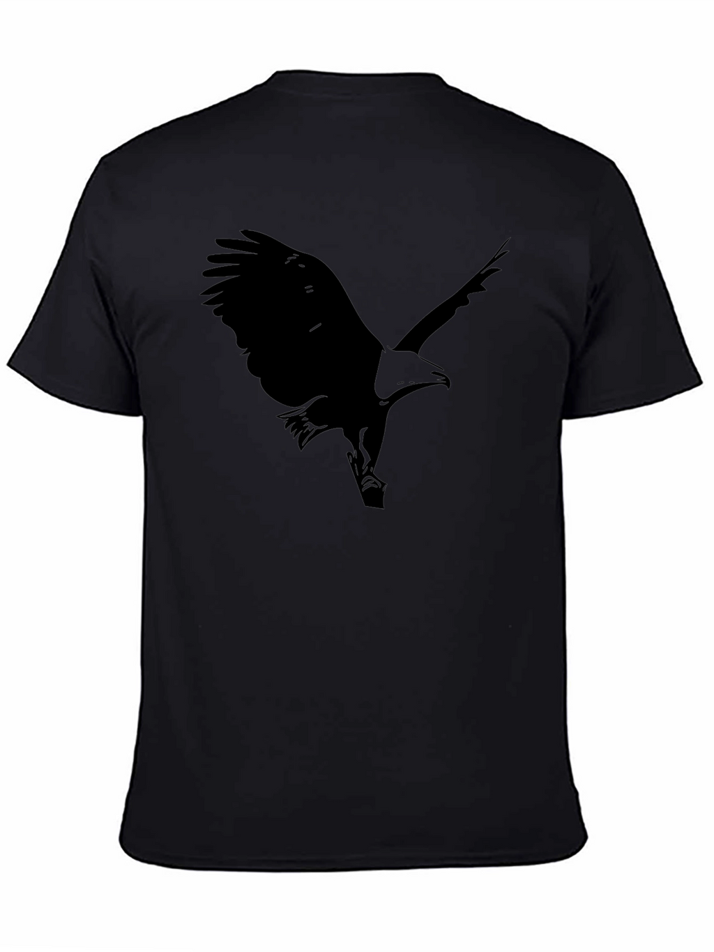 Black Eagle Graphic Tee - Stylish Menswear