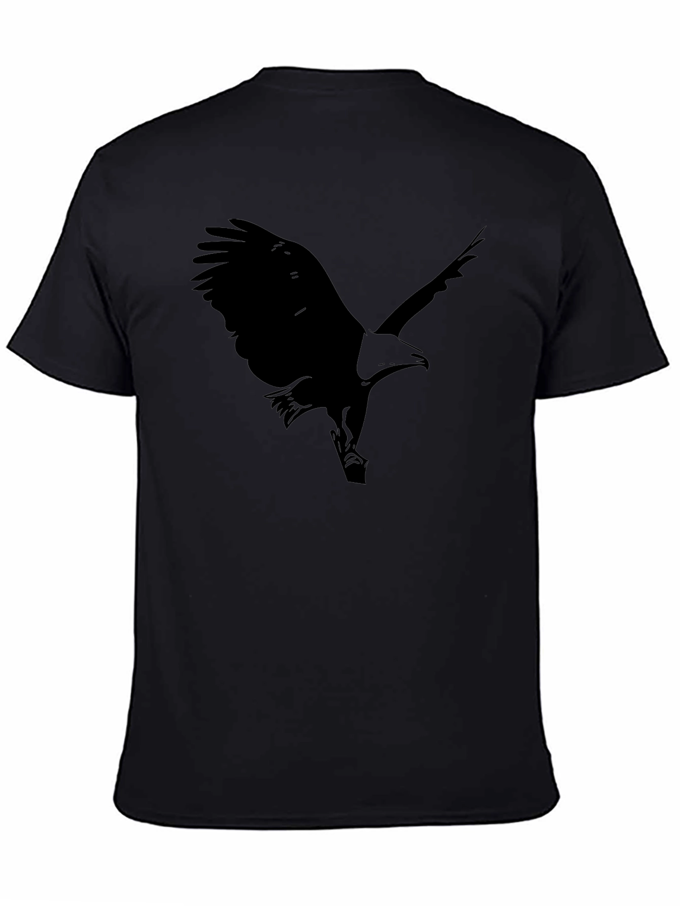 Black Eagle Graphic Tee - Stylish Menswear