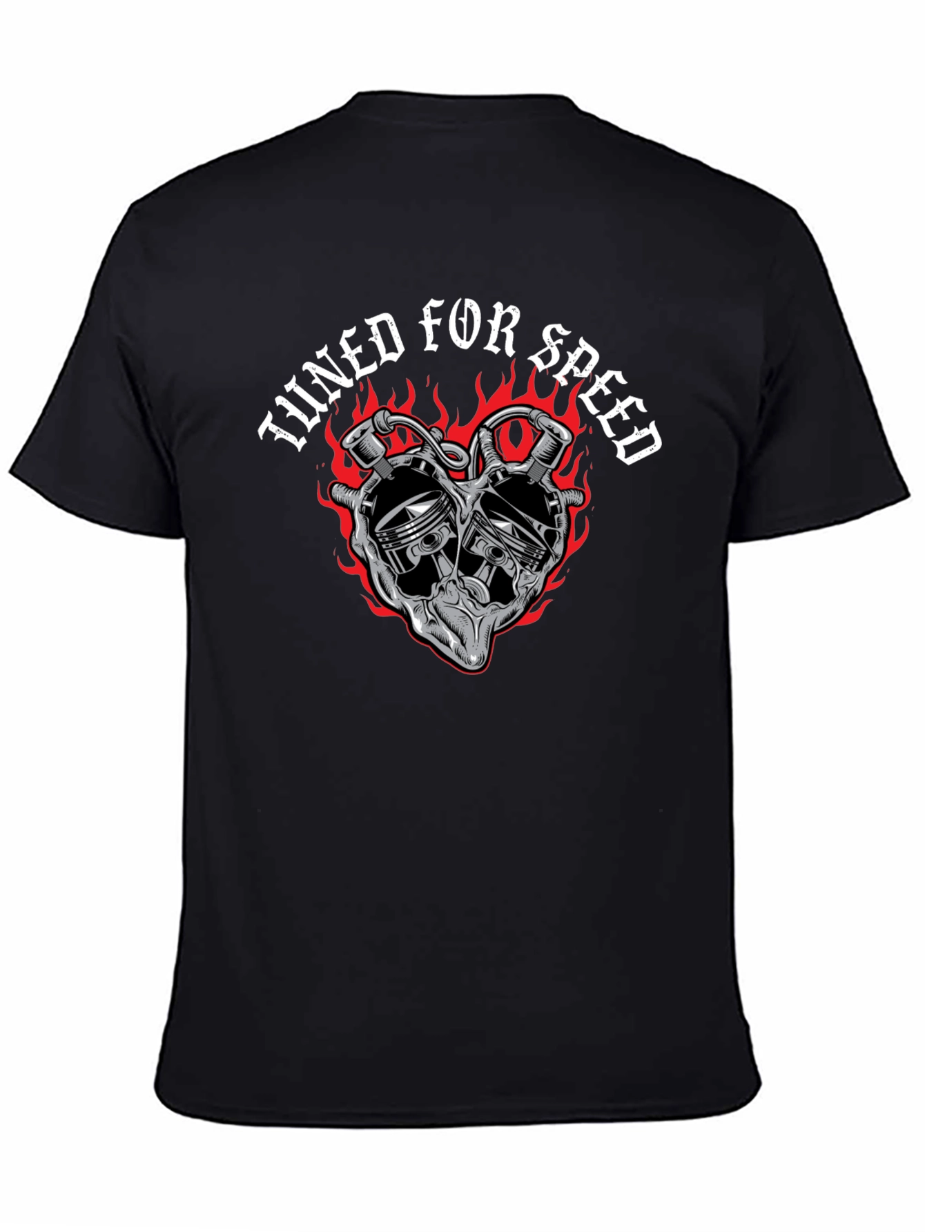 Tuned For Speed Graphic T-Shirt - Black