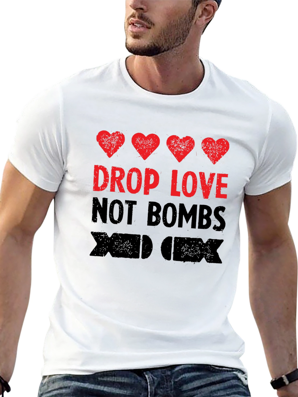 Drop Love Not Bombs T-Shirt