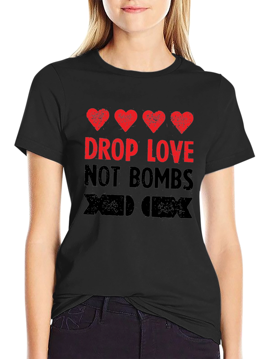 Drop Love Not Bombs T-Shirt
