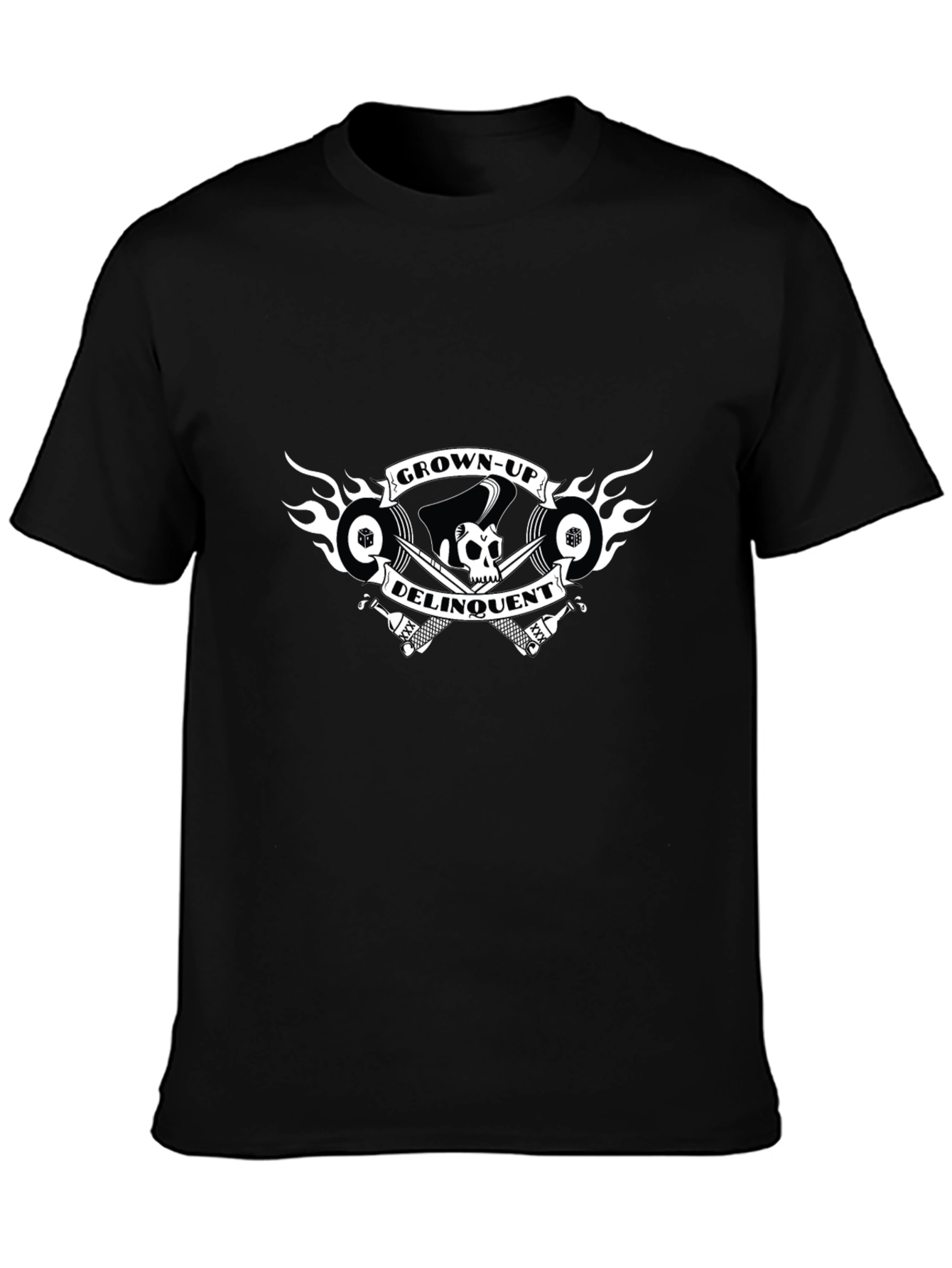 Grown-Up Delinquent Graphic Tee