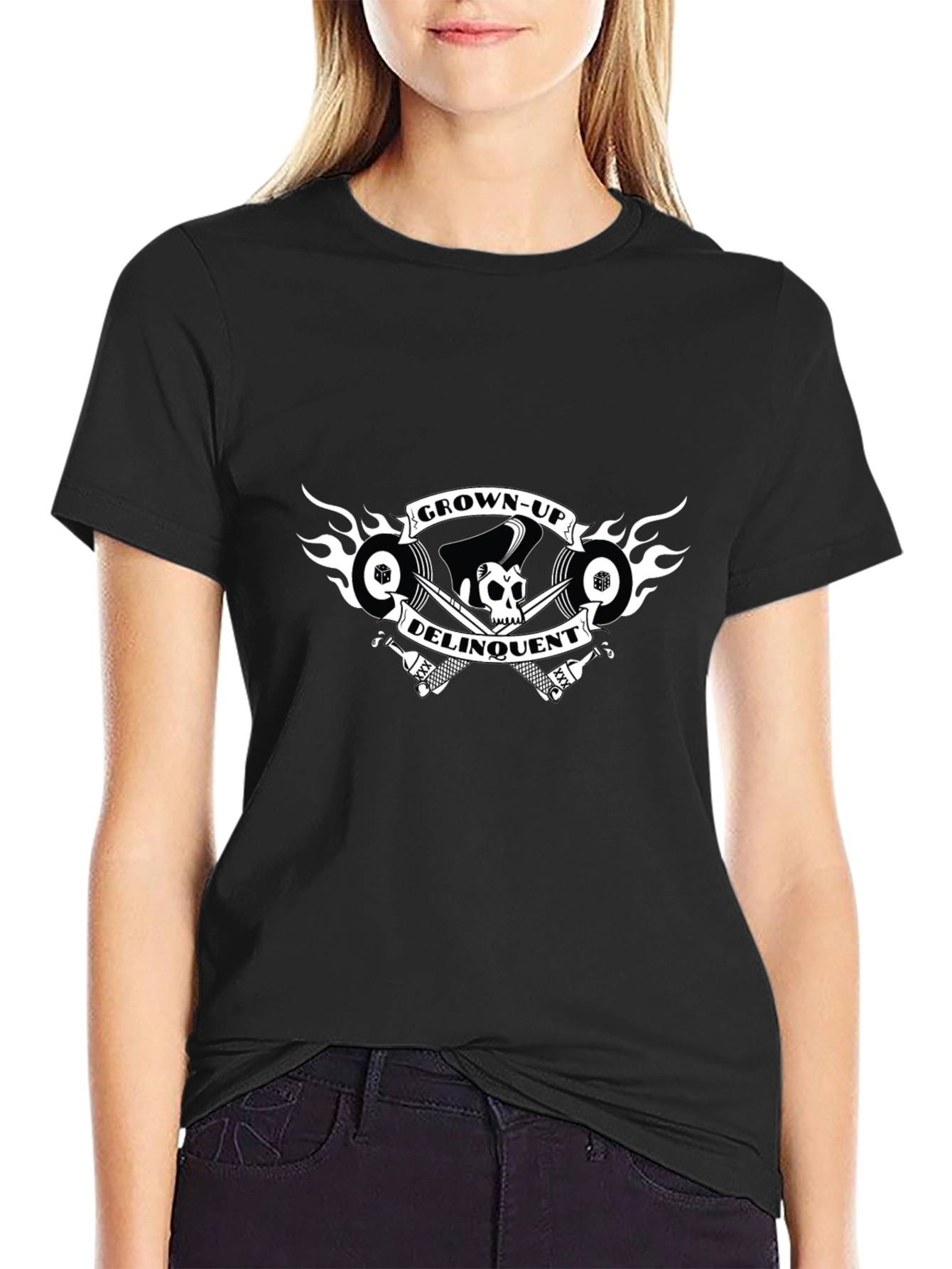 Grown-Up Delinquent Graphic Tee