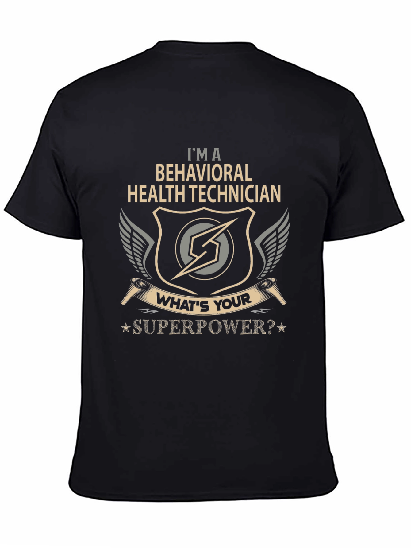 Behavioral Health Technician Superpower T-Shirt