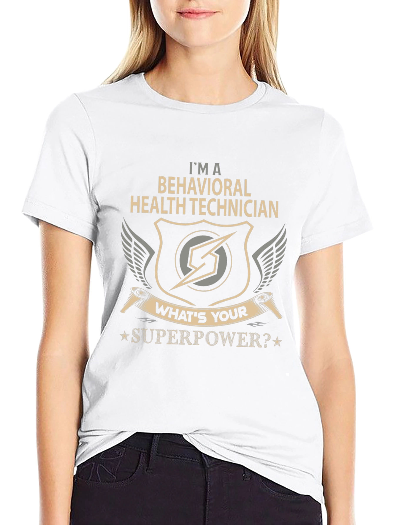 Behavioral Health Technician Superpower T-Shirt