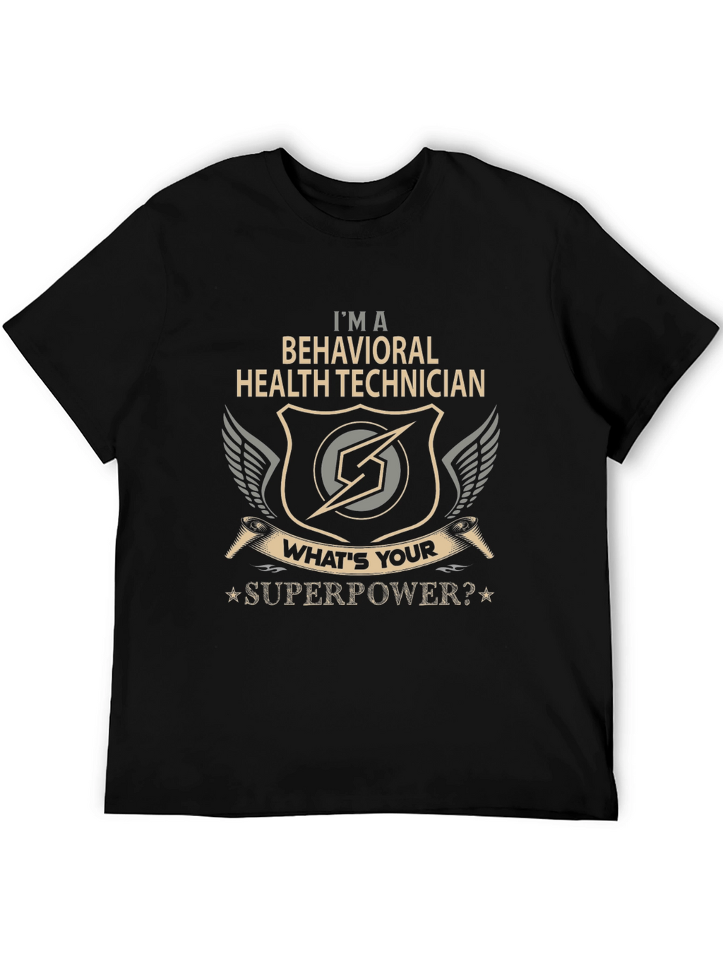 Behavioral Health Technician Superpower T-Shirt