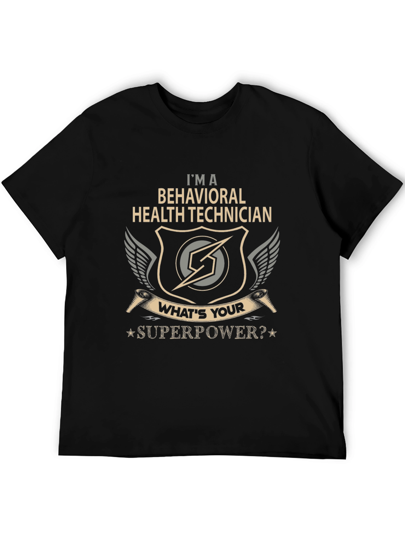 Behavioral Health Technician Superpower T-Shirt