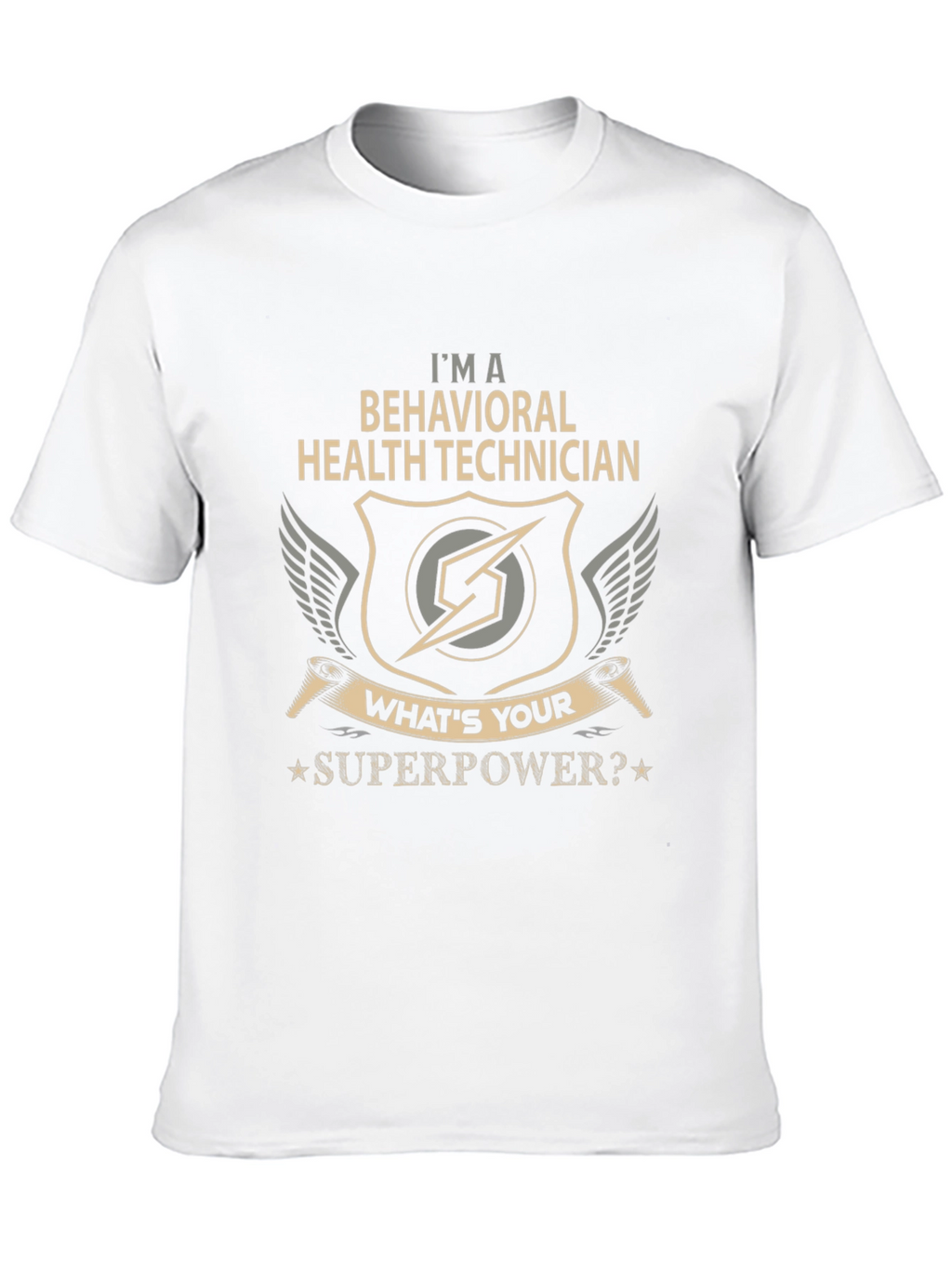 Behavioral Health Technician Superpower T-Shirt