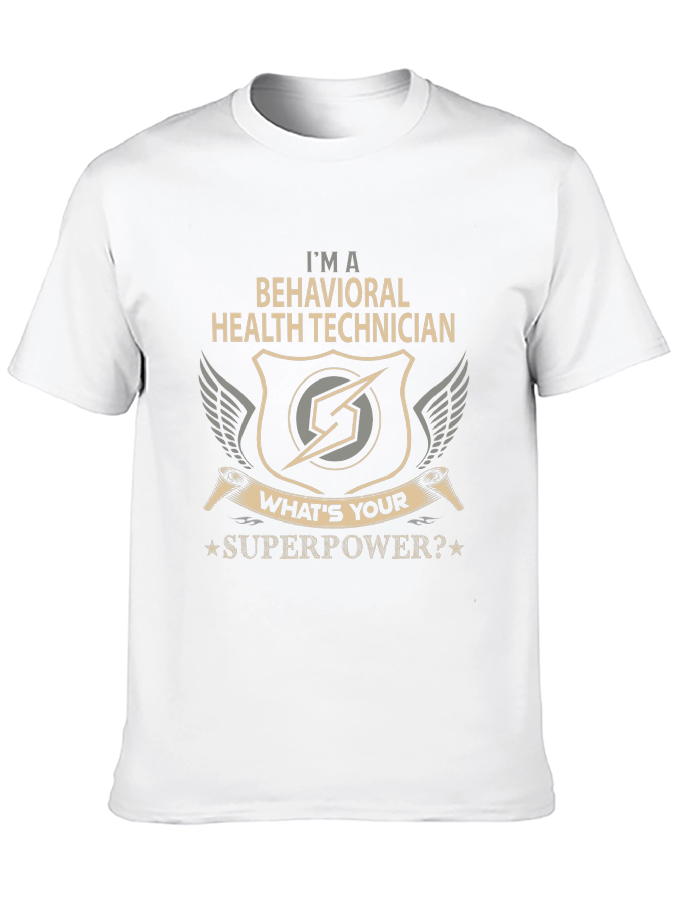 Behavioral Health Technician Superpower T-Shirt