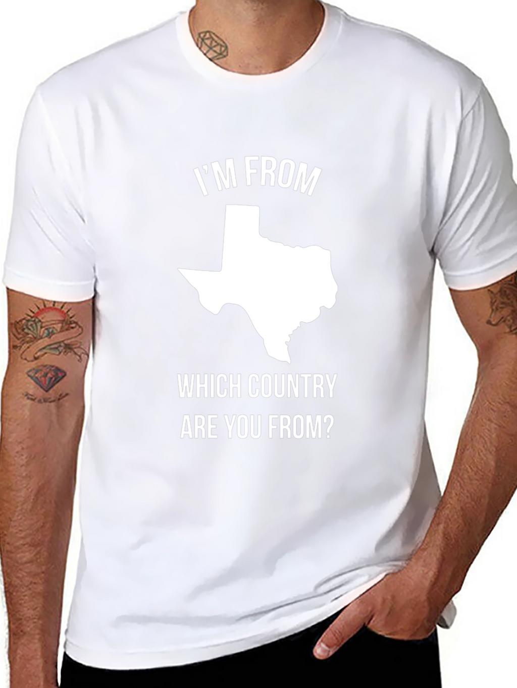 Texas Pride Graphic T-Shirt -  Im From Texas!
