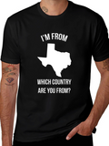 Texas Pride Graphic T-Shirt -  Im From Texas!