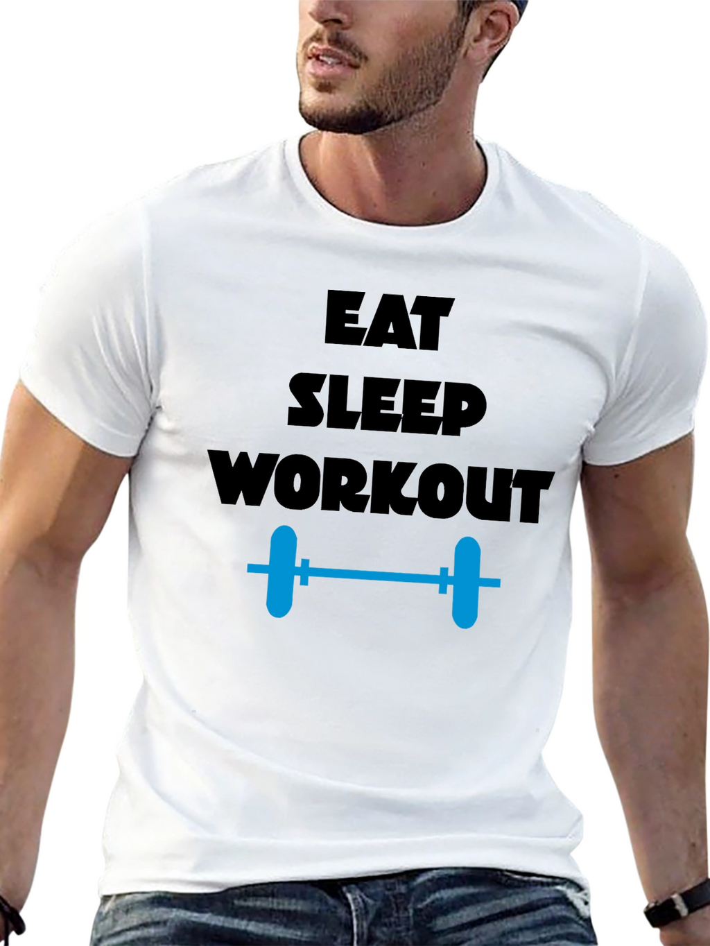 Eat Sleep Workout Gym T-Shirt