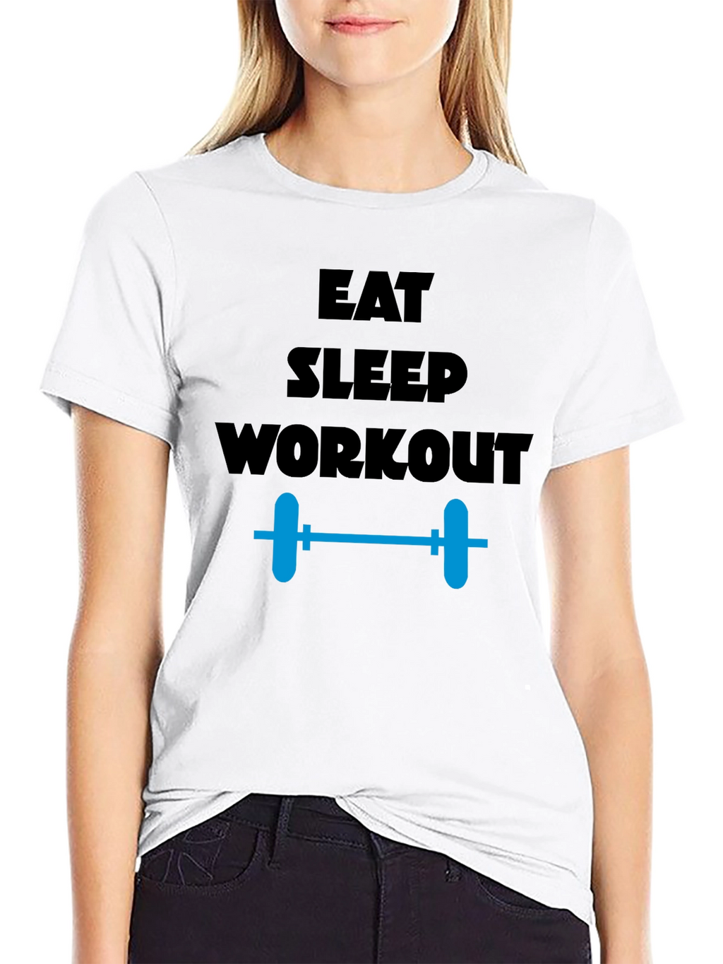 Eat Sleep Workout Gym T-Shirt