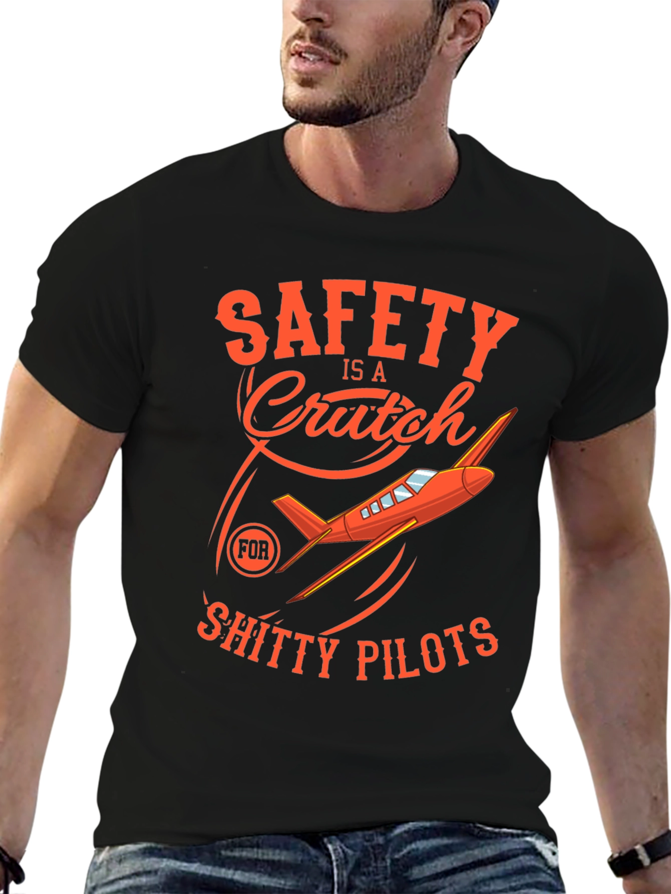 Safety is a Crutch T-Shirt