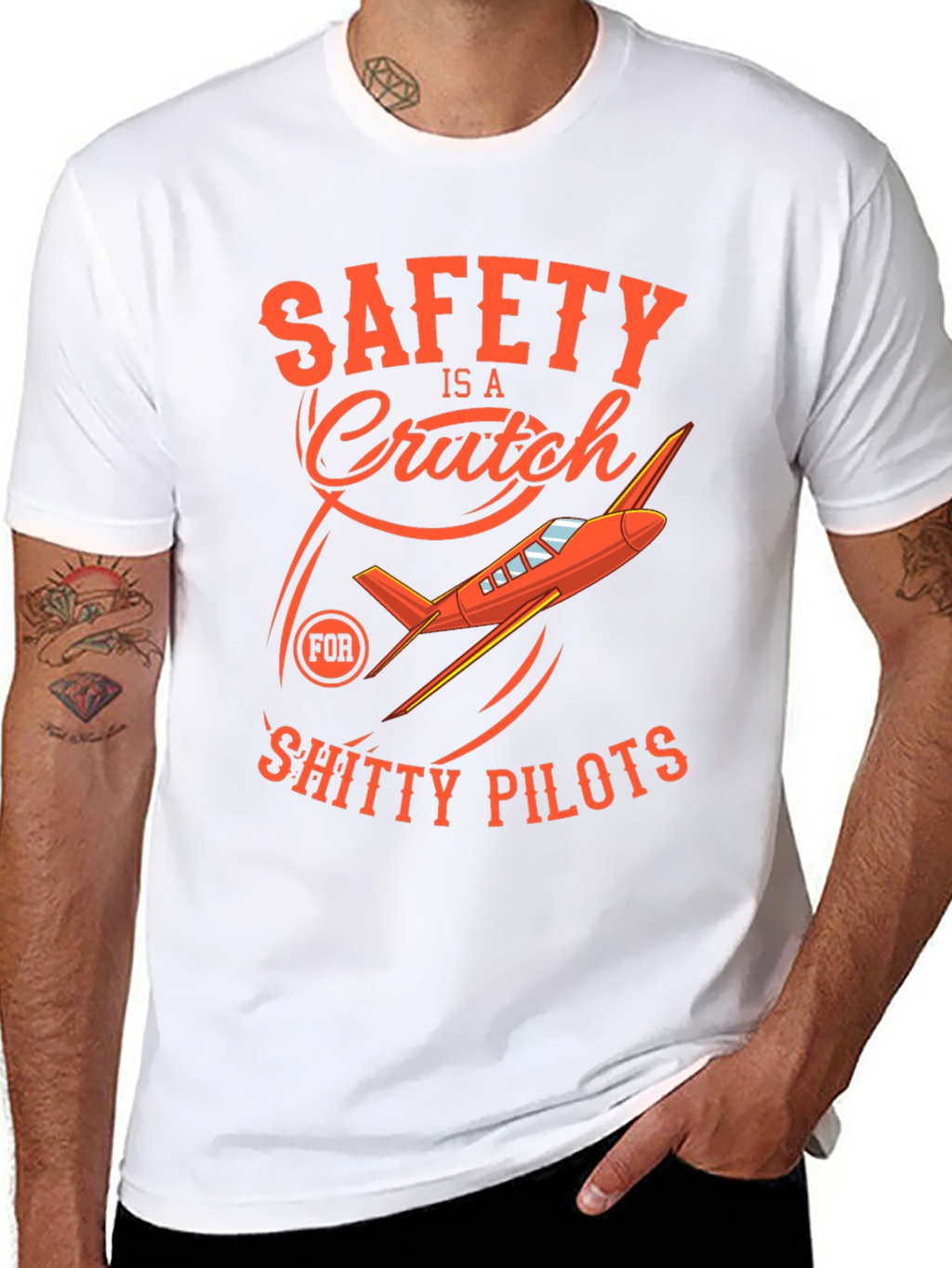 Safety is a Crutch T-Shirt