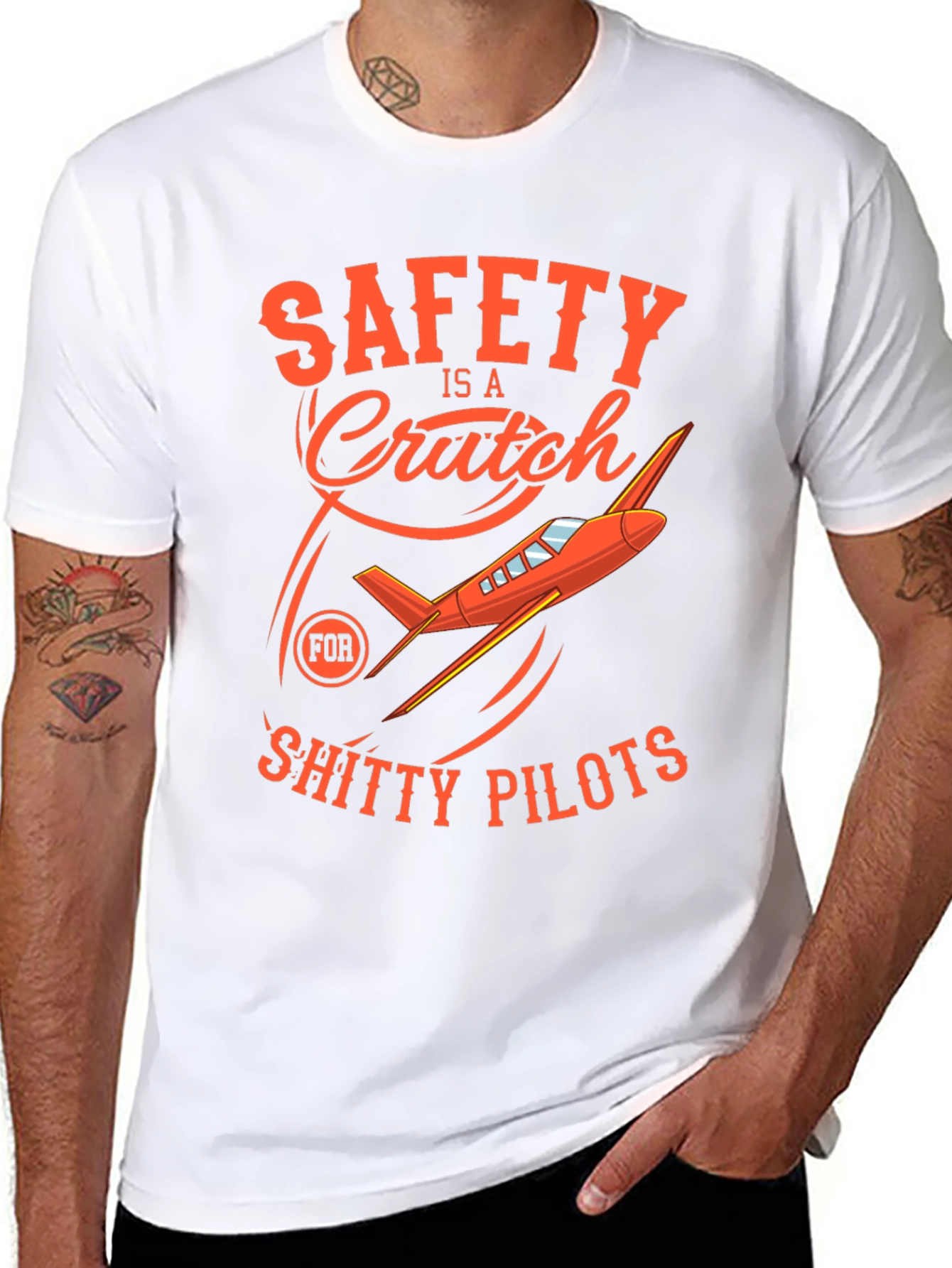 Safety is a Crutch T-Shirt