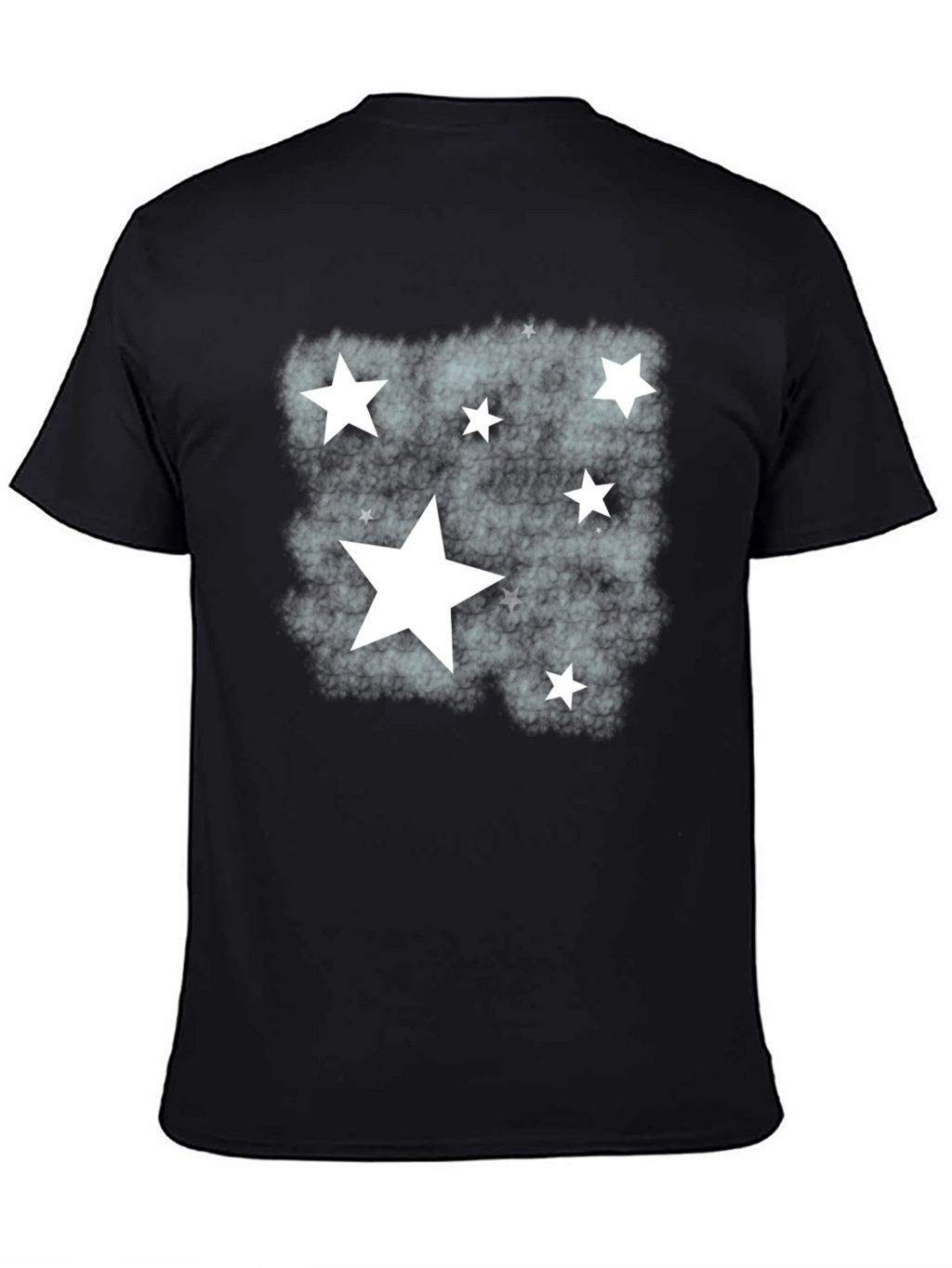 Starry Night Black T-Shirt - Celestial Style