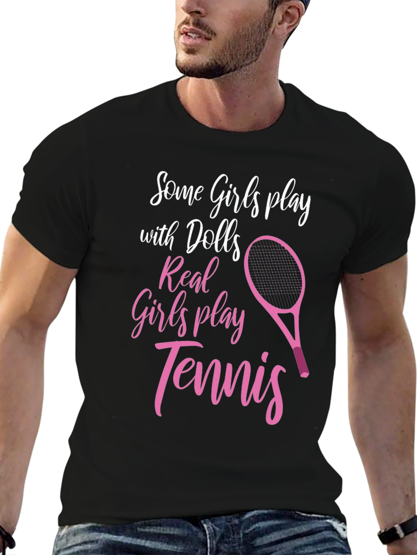 Tennis Player T-Shirt: Some Girls Play Tennis