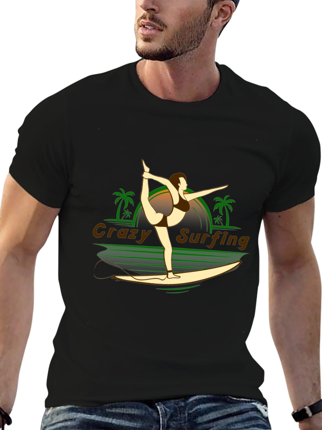 Crazy Surfing T-Shirt