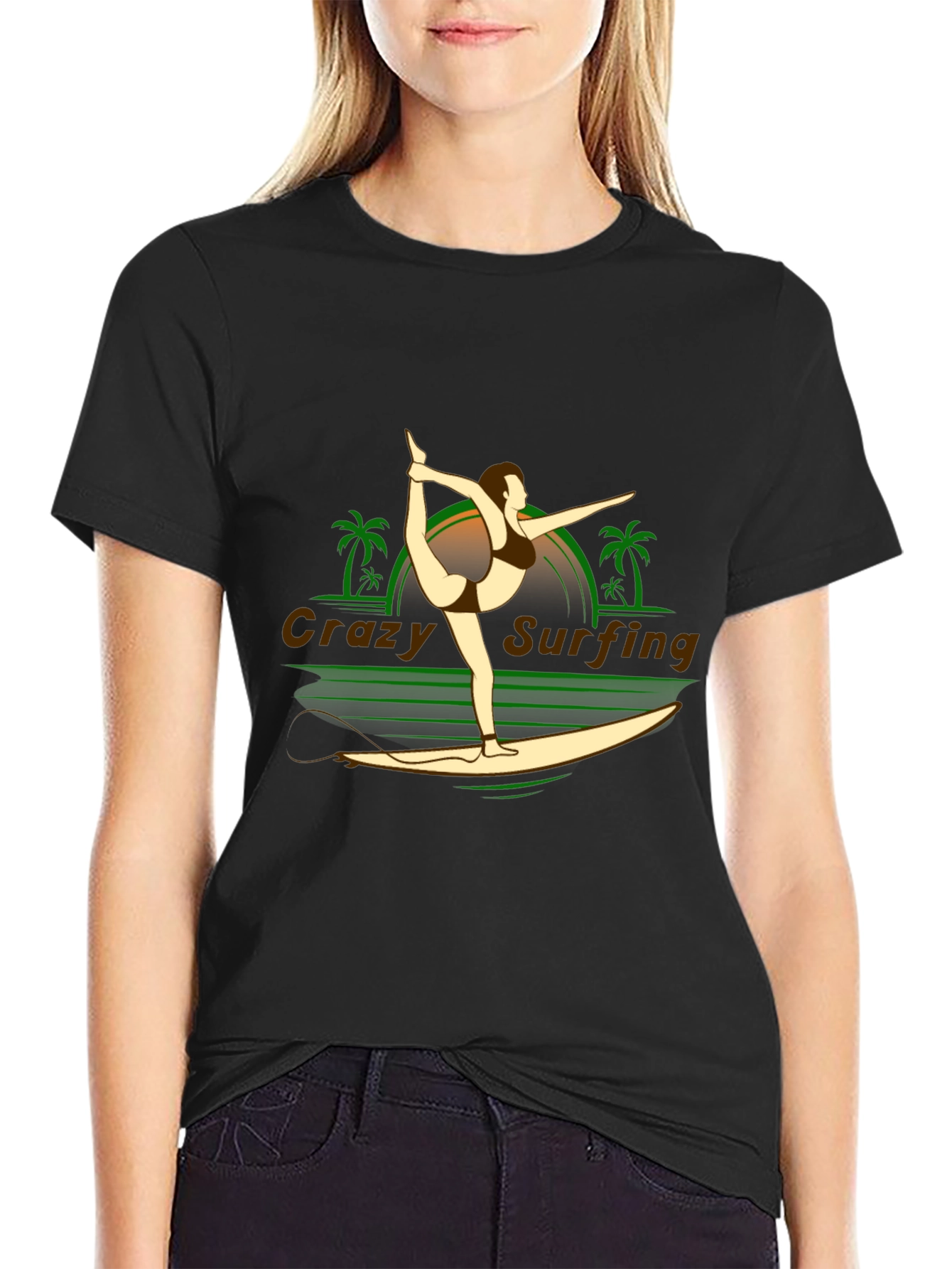 Crazy Surfing T-Shirt