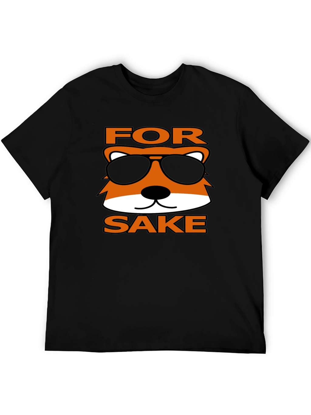 For Fox Sake Funny Graphic T-Shirt