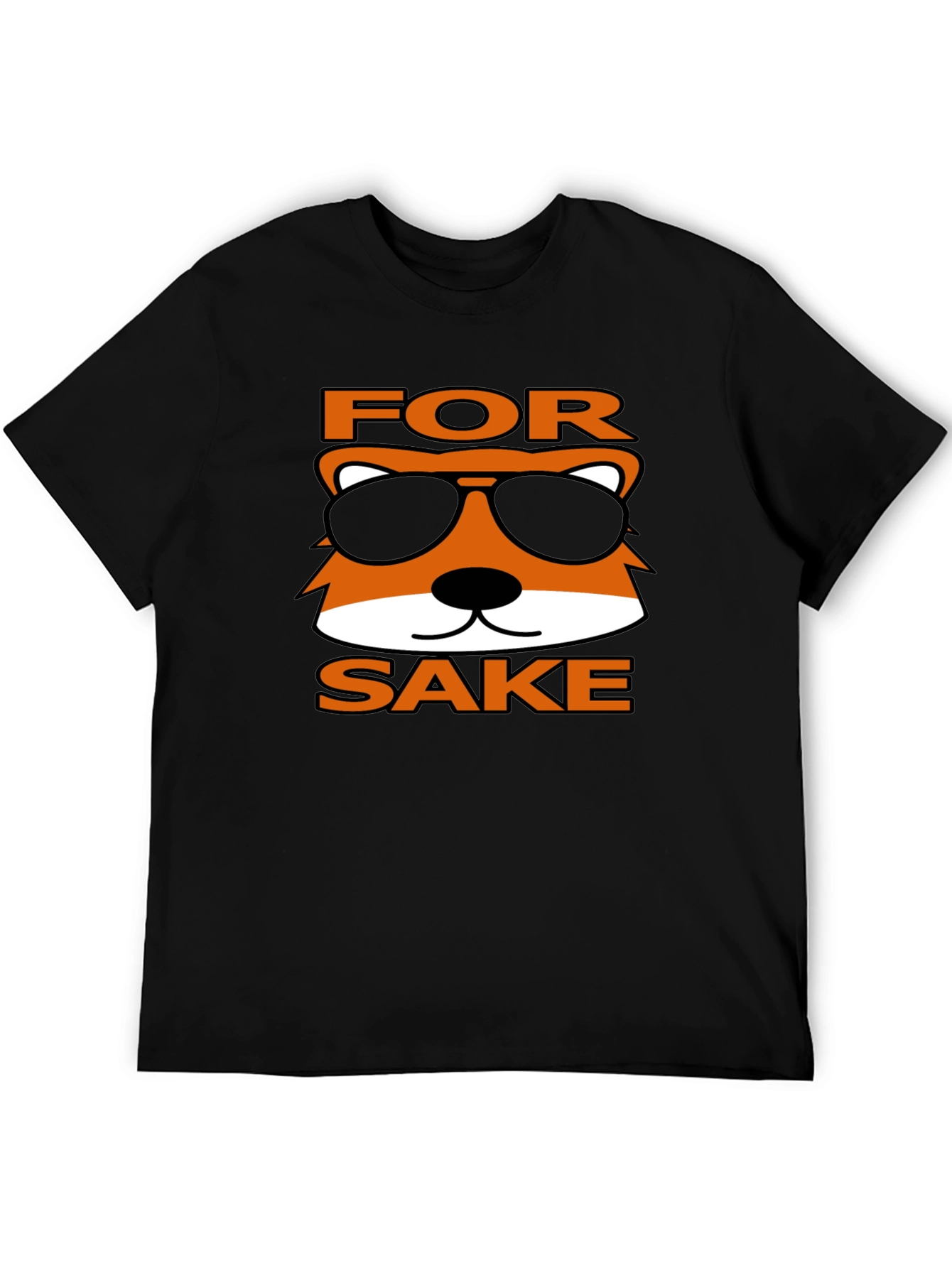 For Fox Sake Funny Graphic T-Shirt