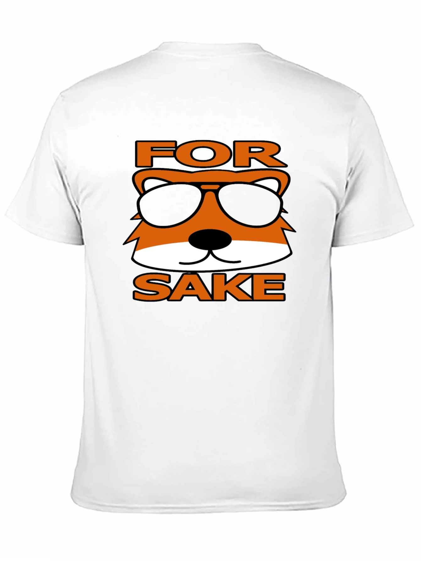 For Fox Sake Funny Graphic T-Shirt