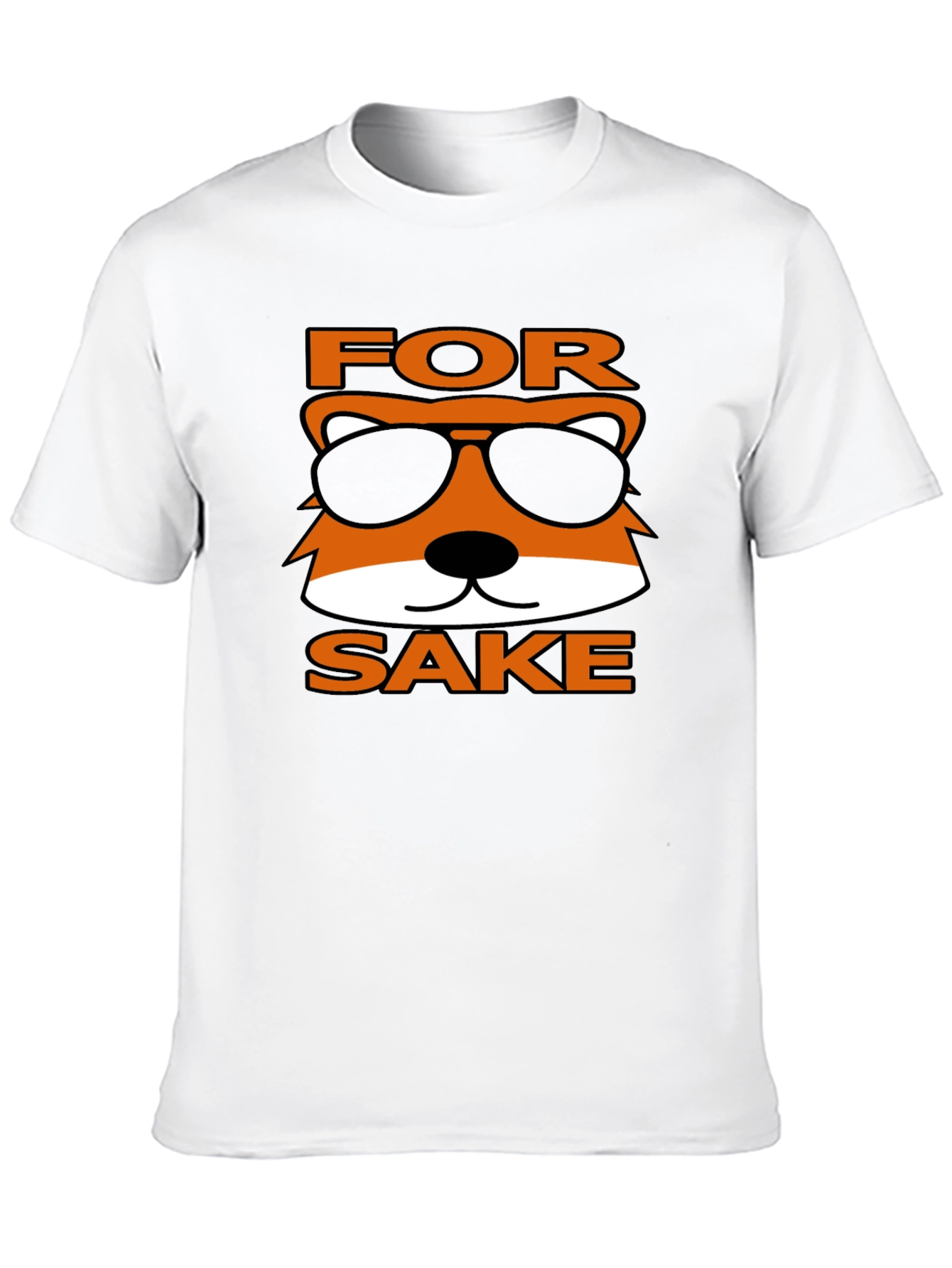 For Fox Sake Funny Graphic T-Shirt