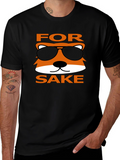 For Fox Sake Funny Graphic T-Shirt