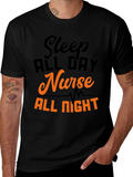 Sleep All Day Nurse All Night T-Shirt